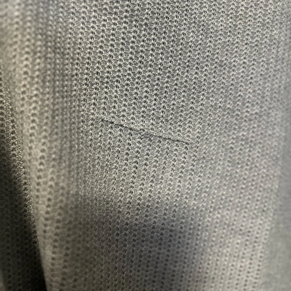 Gray Crew Neck Knit Sweater - Picture 2 of 5